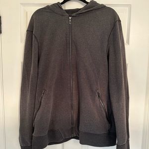 Men’s XL Charcoal Grey City Sweat Zip Up